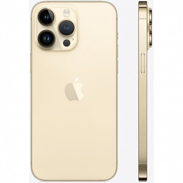 Telefonas APPLE iPhone 14 Pro Max 128GB Gold MQ9R3PX/A 2