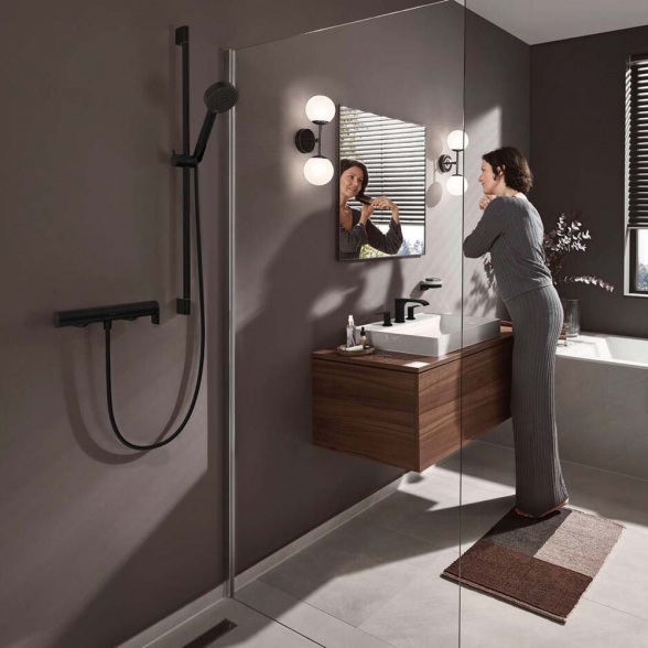 Dušo maišytuvas HANSGROHE Vivenis, juodas-matinis, 75620670 1