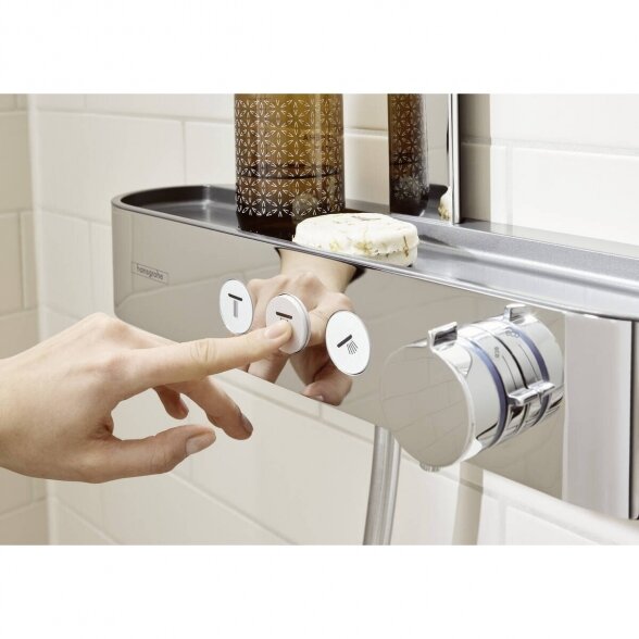 Dušo sistema su termostatu HANSGROHE Pulsify S, 24241000 8