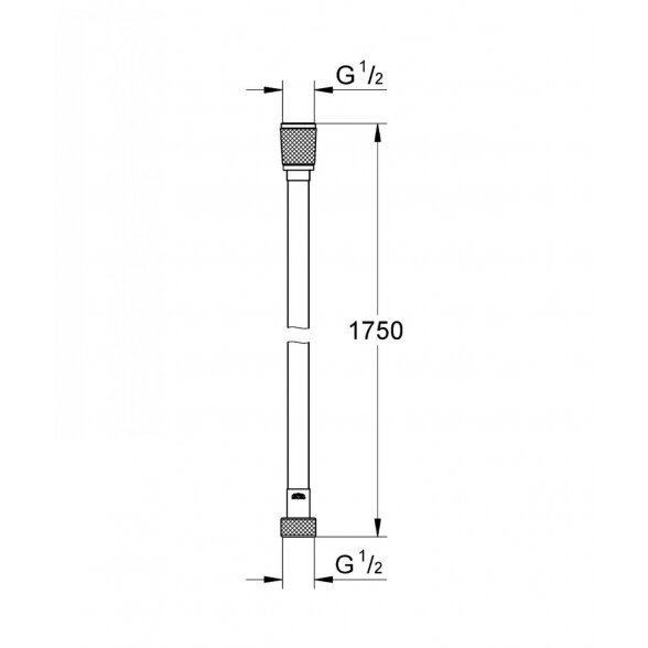 Dušo žarnelė GROHE Silverflex 1