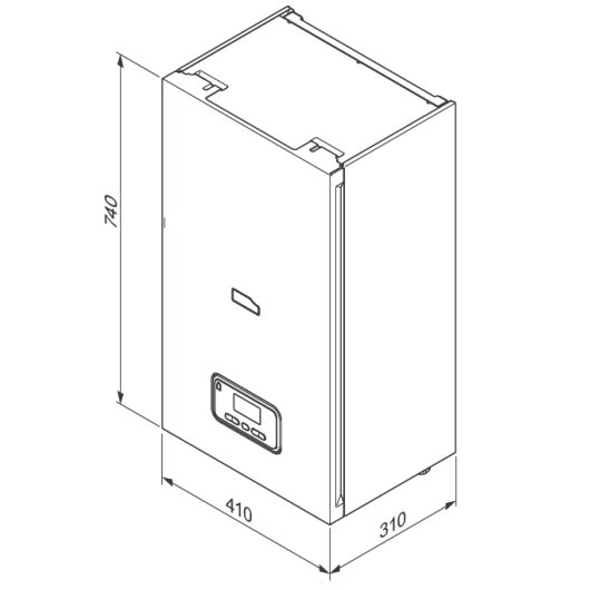 Elektrinis katilas PROTHERM Raja 14 KE 1