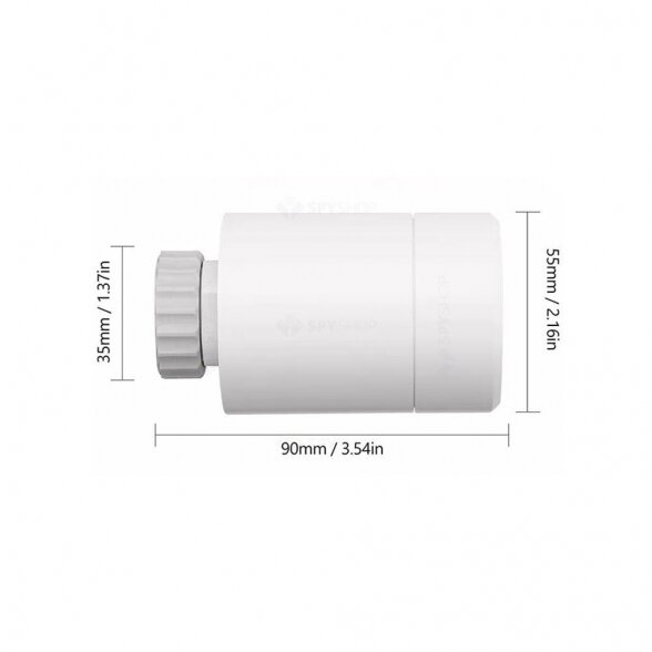 Elektroninis radiatoriaus termostatas MEPA 763 Wi-Fi, baltas 3