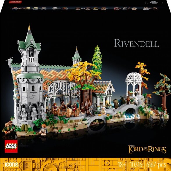 LEGO Icons Žiedų Valdovas: Rivendelas (10316) 20