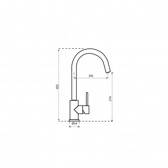 Maišytuvas plautuvei REGNINOX Cano Copper (vario), R30493 3