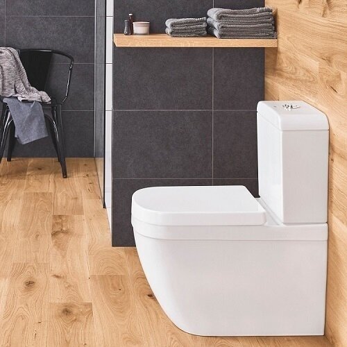 Pastatomas unitazas GROHE Euro Ceramic su dangčiu, 3946200H 2