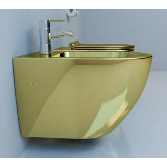 Pakabinama bidė MEPA, glossy gold 2