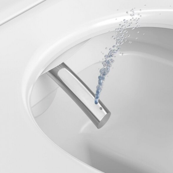 Pakabinamas unitazas su bidė funkcija DURAVIT SensoWash D-Neo Compact su softclosing dangčiu 5