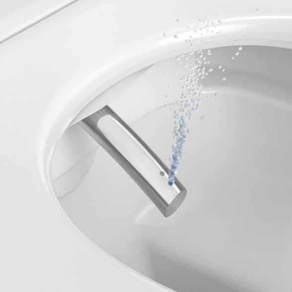 Pakabinamas unitazas su bidė funkcija DURAVIT SensoWash D-Neo Compact su softclosing dangčiu 6