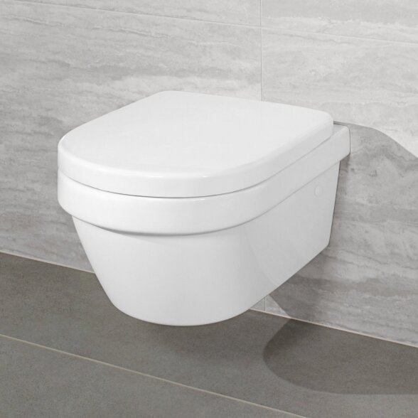 Pakabinamas unitazas VILLEROY & BOCH Architectura, Rimless su Ceramic plus danga, 4694HRR1 4