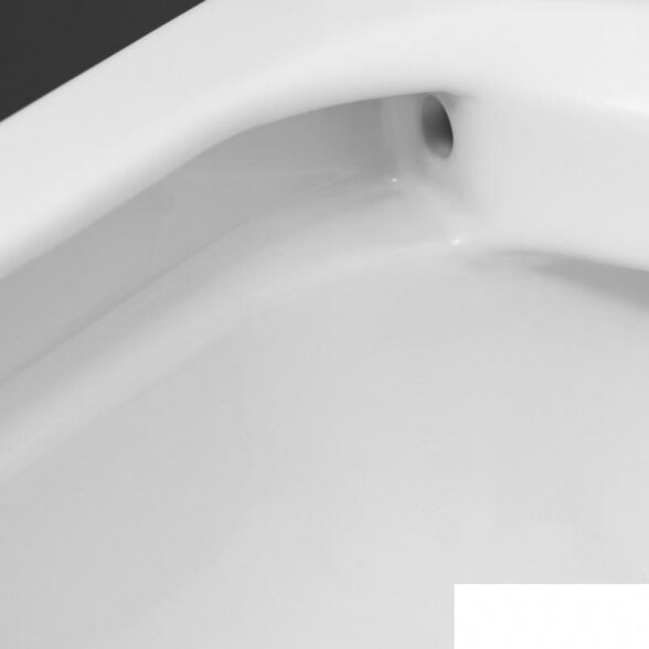 Pastatomas unitazas DURAVIT D-Neo Rimless su lėtai nusileidžiančiu dangčiu 2