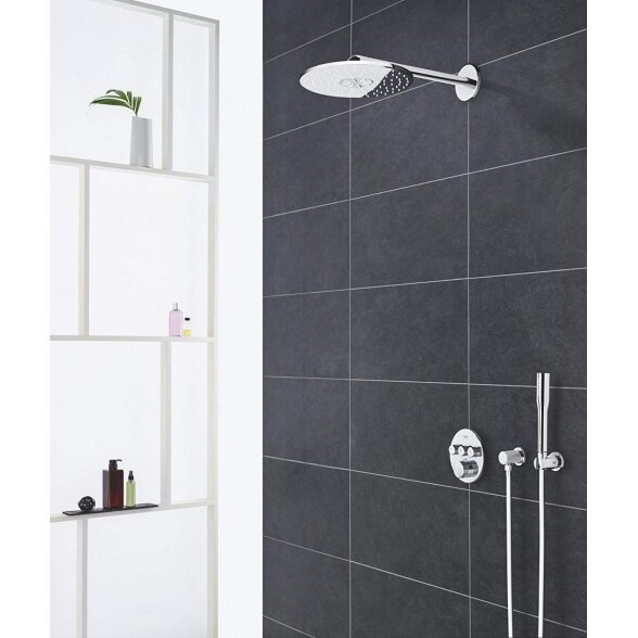 Potinkinis termostatinis dušo komplektas GROHE Grohtherm SmartControl, 34705000 3