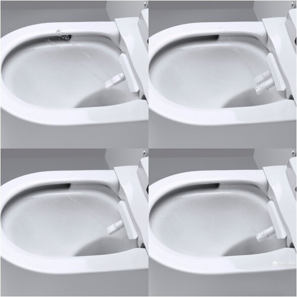 Potinkinis WC rėmas (5 in 1) ir išmanus pakabinamas unitazas GROHE Sensia Arena Rimless su bidė funkcija 12