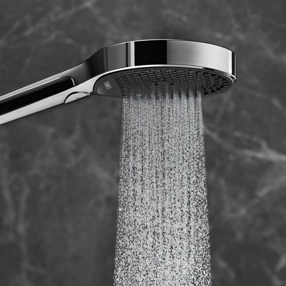 Rankinio dušo galvutė HANSGROHE Rainfinity 130, 3 jet EcoSmart+, 26865000 2