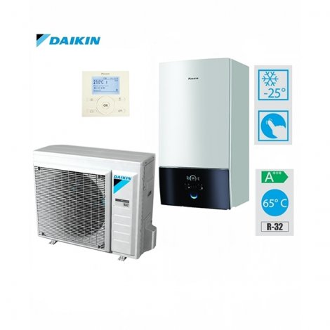 Šilumos siurblys DAIKIN Altherma3 - 7,74 kW - 6 kW el. tenas, ERGA06EAV3, EHBH08EA6V 1