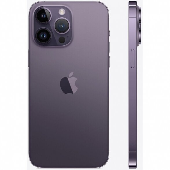 Telefonas APPLE iPhone 14 Pro Max 128GB Deep Purple MQ9T3PX/A 2