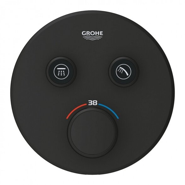 Termostatinė dalis GROHE Grohtherm SmartControl 2 išėjimų, 29507KF0 1