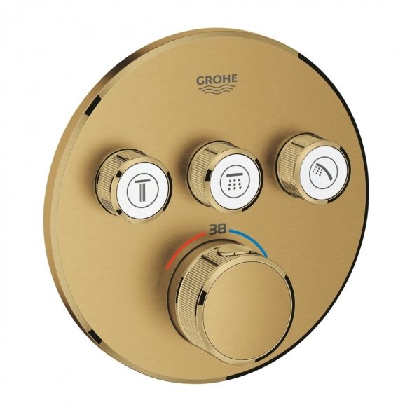 Termostatinė dalis GROHE Grohtherm SmartControl, 29121GN0