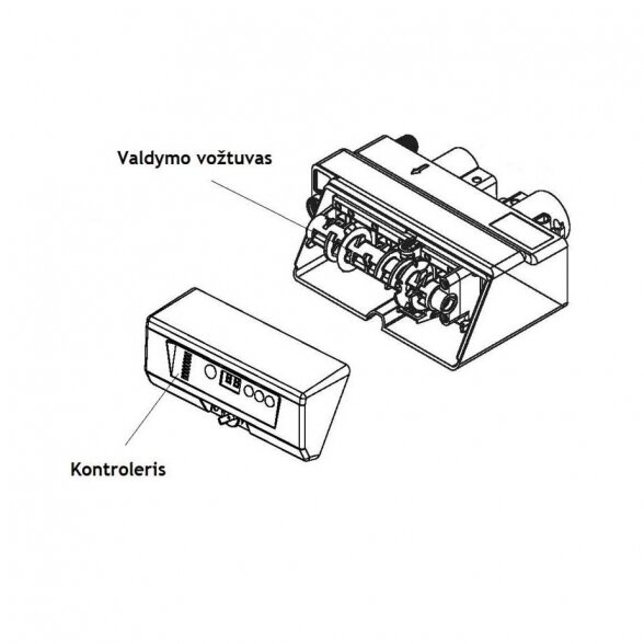 Vandens minkštinimo įrenginys INFES Riversoft 15 4
