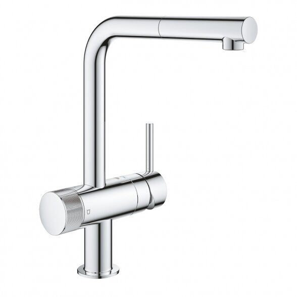 Virtuvės (plautuvės) maišytuvas su vandens filtru GROHE Blue Pure Minta, 31721000 + 40438001 1