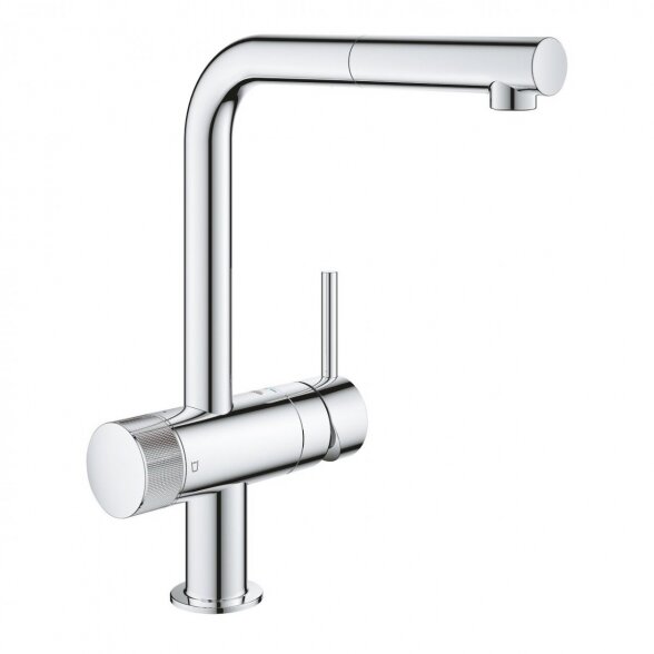 Virtuvės (plautuvės) maišytuvas su vandens filtru GROHE Blue Pure Minta, 31721000 + 40438001 6